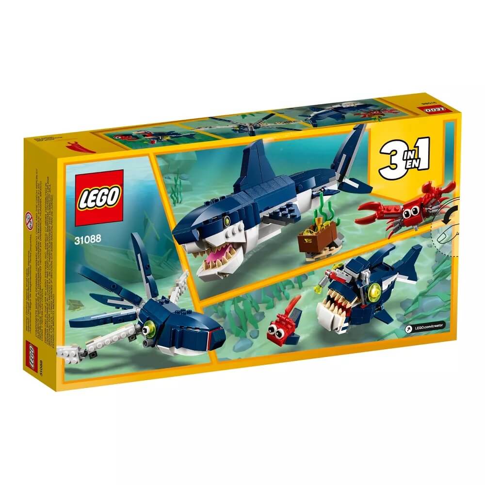 LEGO Creator Deep Sea Creatures 230 Piece Set (31088)