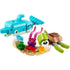 LEGO Creator Dolphin and Turtle 137 Piece Building Set (31128)