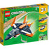 LEGO Creator Supersonic-Jet 215 Piece Building Set (31126)