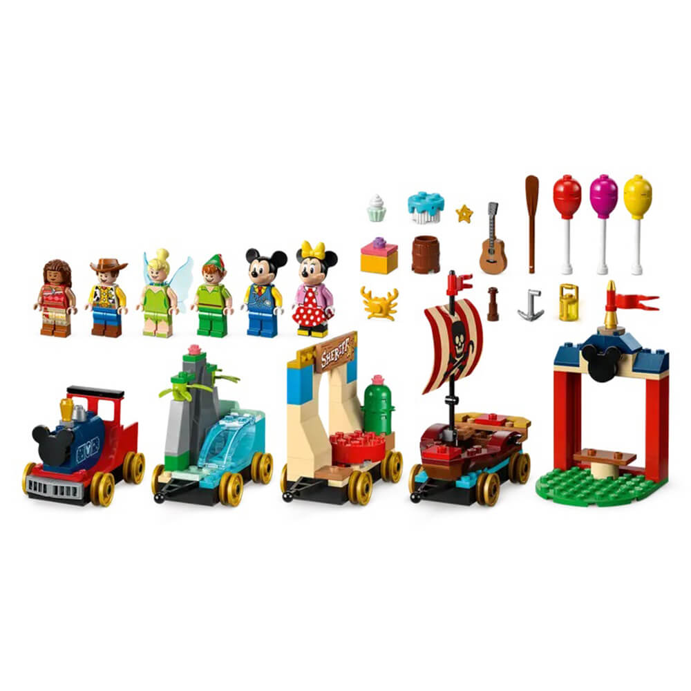 LEGO® Disney Celebration Train 200 Piece Building Toy Set (43212)