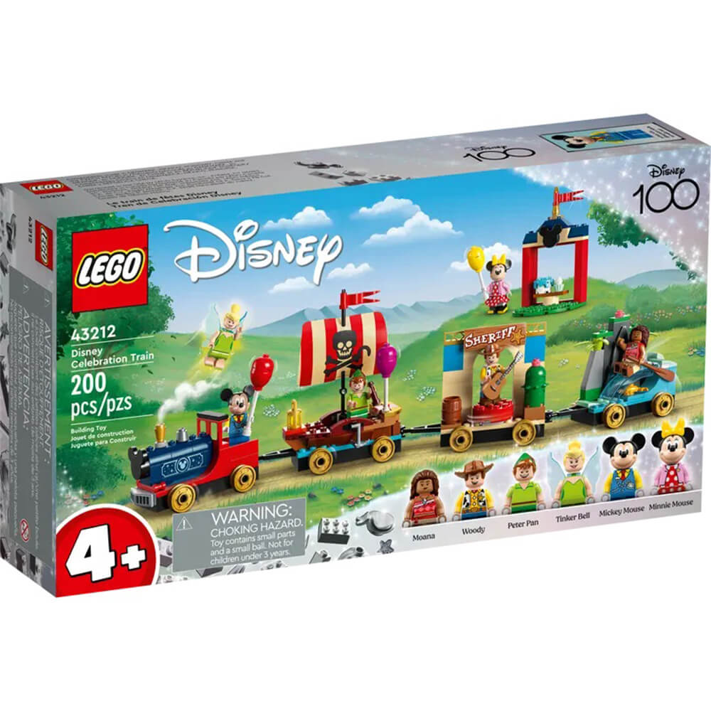 LEGO® Disney Celebration Train 200 Piece Building Toy Set (43212)