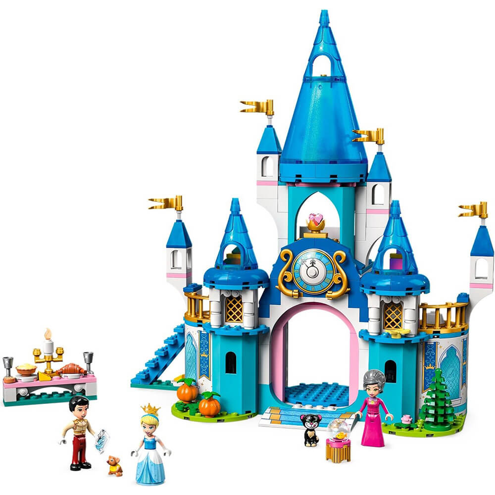 LEGO® Disney Cinderella and Prince Charming’s Castle 43206 Building Kit (365 Pcs)