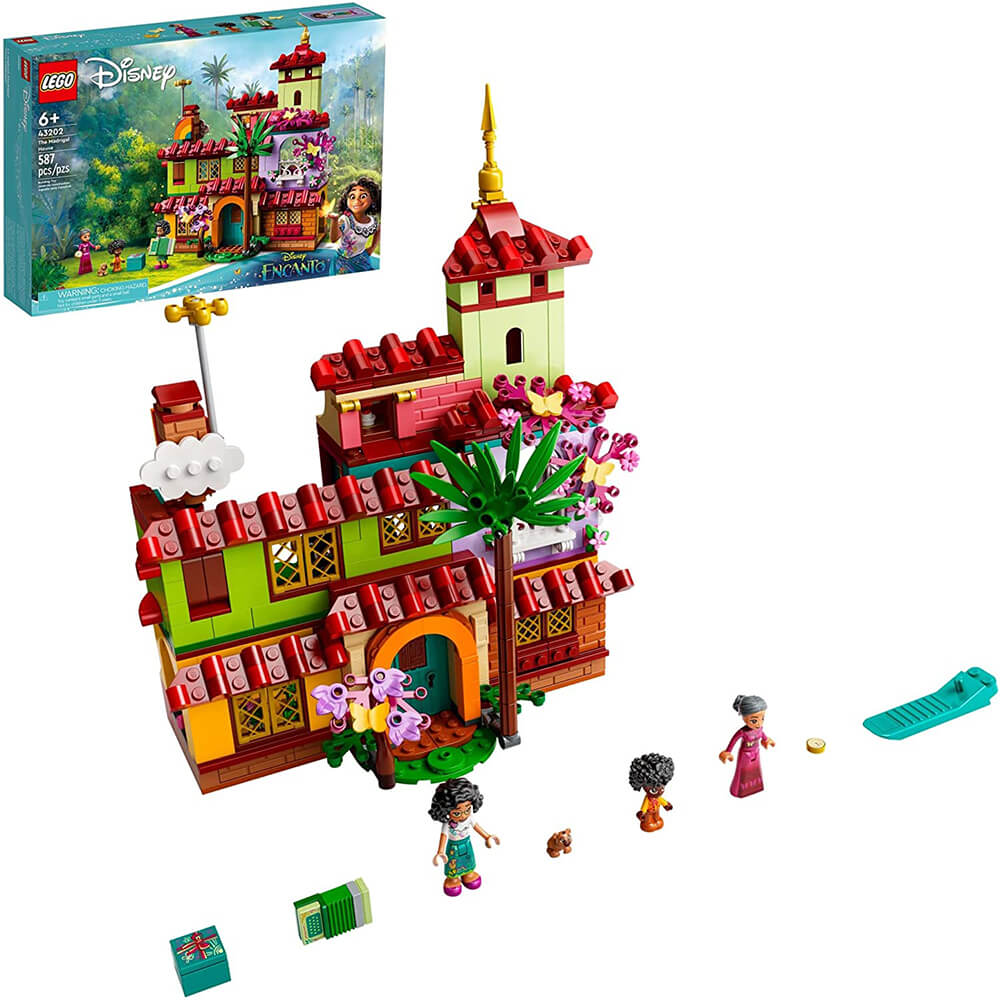 LEGO Disney Princess Encanto The Madrigal House 587 Piece Building Set (43202)