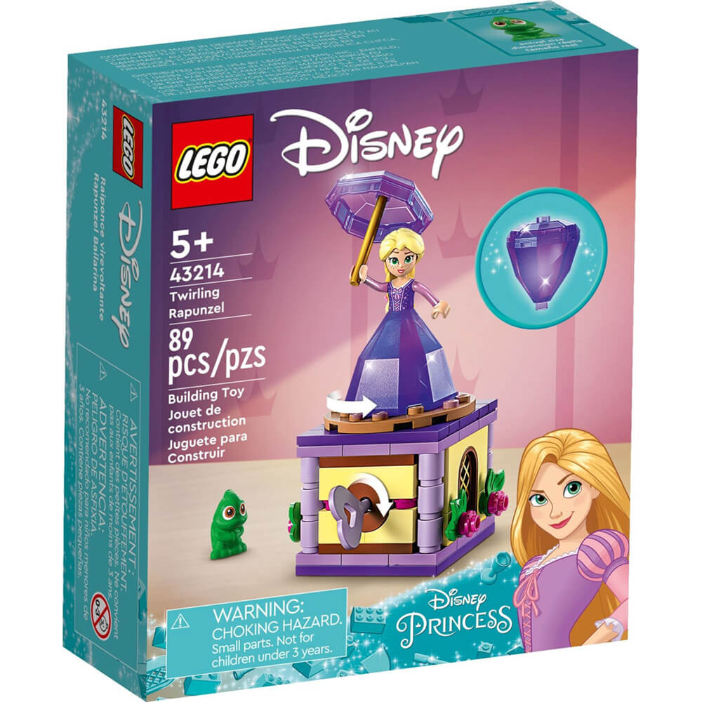 LEGO® Disney Princess Twirling Rapunzel 89 Piece Building Kit (43214)