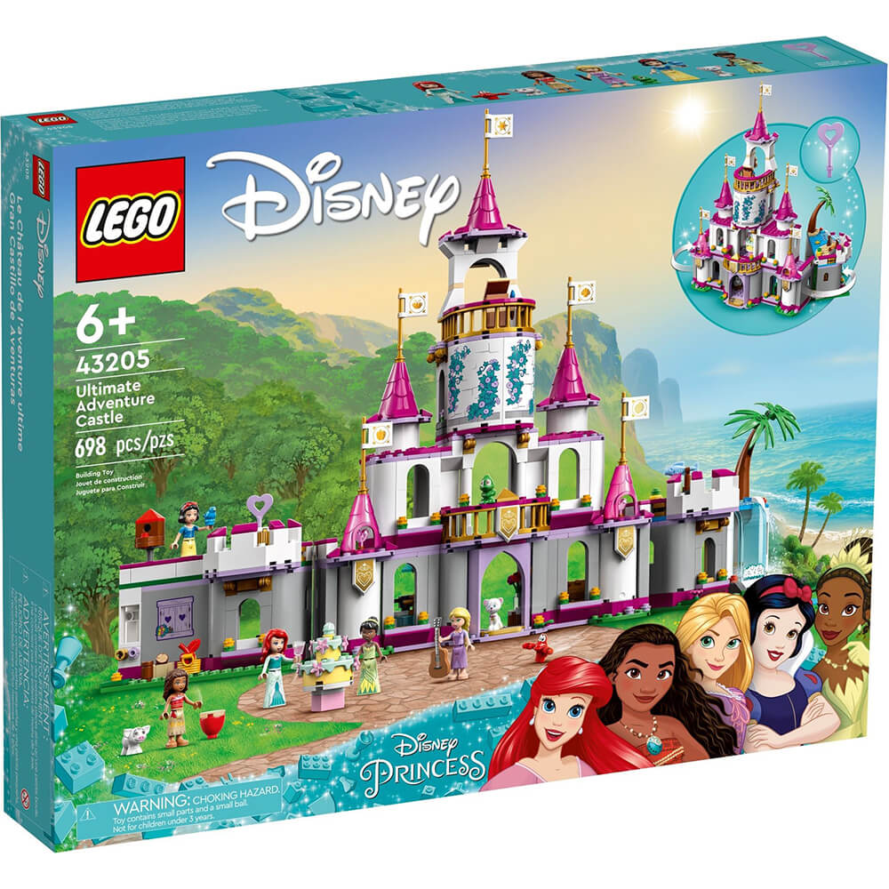 LEGO® Disney Princess™ Ultimate Adventure Castle 43205 Building Kit (698 Pieces)