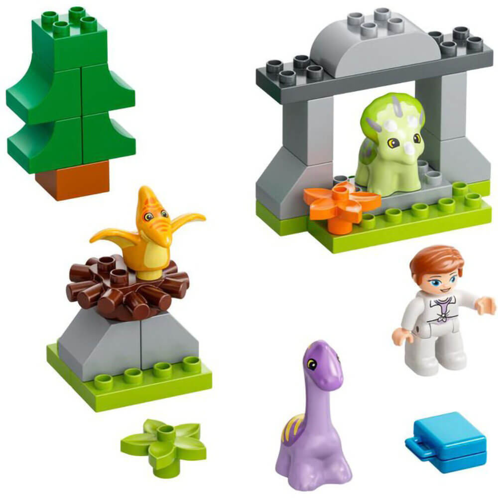 LEGO® DUPLO® Jurassic World Dinosaur Nursery 10938 Building Toy (27 Pieces)