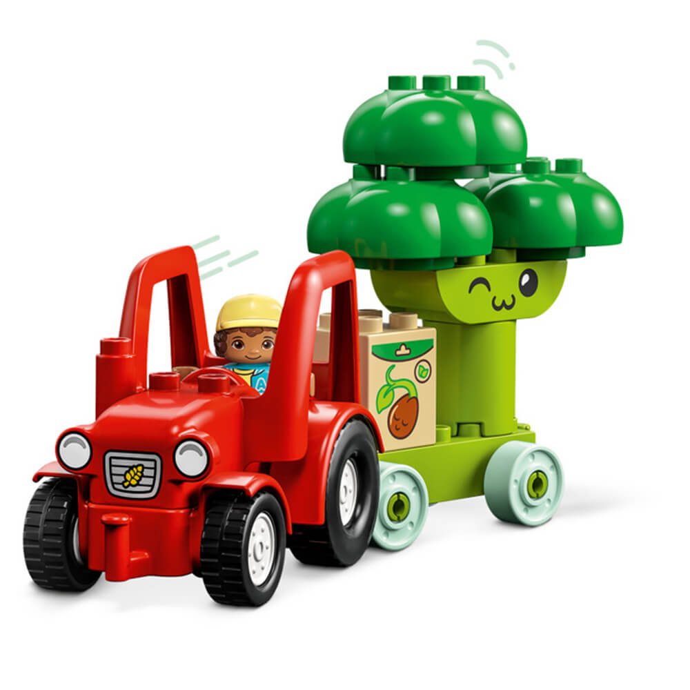 LEGO® DUPLO My First Fruit and Vegetable Tractor 19 Piece Building Set (10982)