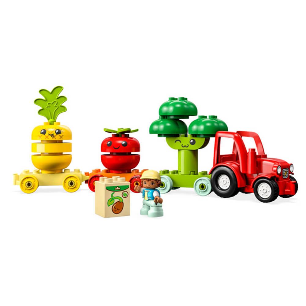 LEGO® DUPLO My First Fruit and Vegetable Tractor 19 Piece Building Set (10982)