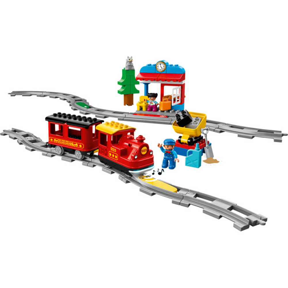 LEGO® DUPLO Town Steam Train 59 Piece Building Set (10874)