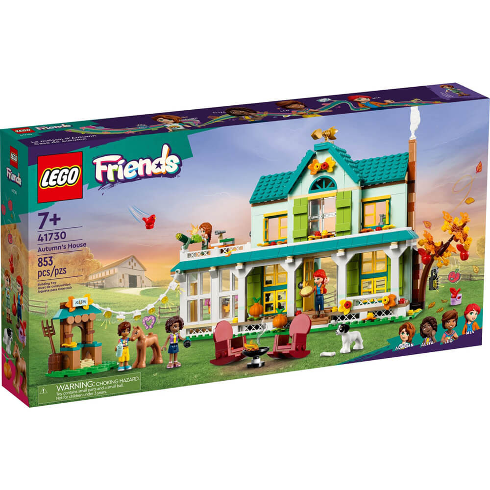 LEGO® Friends Autumn's House 853 Piece Building Kit (41730)