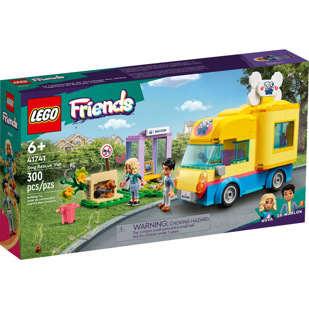 LEGO® Friends Dog Rescue Van 300 Piece Building Kit (41741)