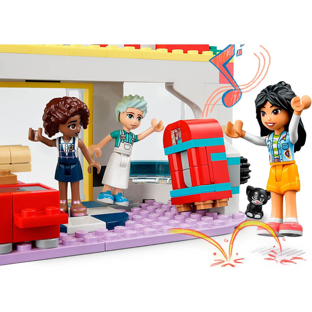 LEGO® Friends Heartlake Downtown Diner 346 Piece Building Kit (41728)