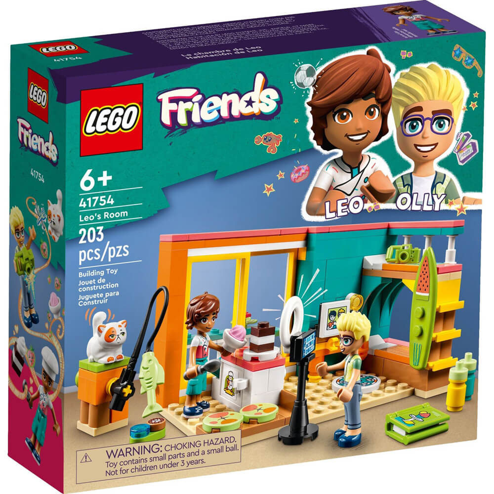 LEGO® Friends Leo's Room 203 Piece Building Kit (41754)