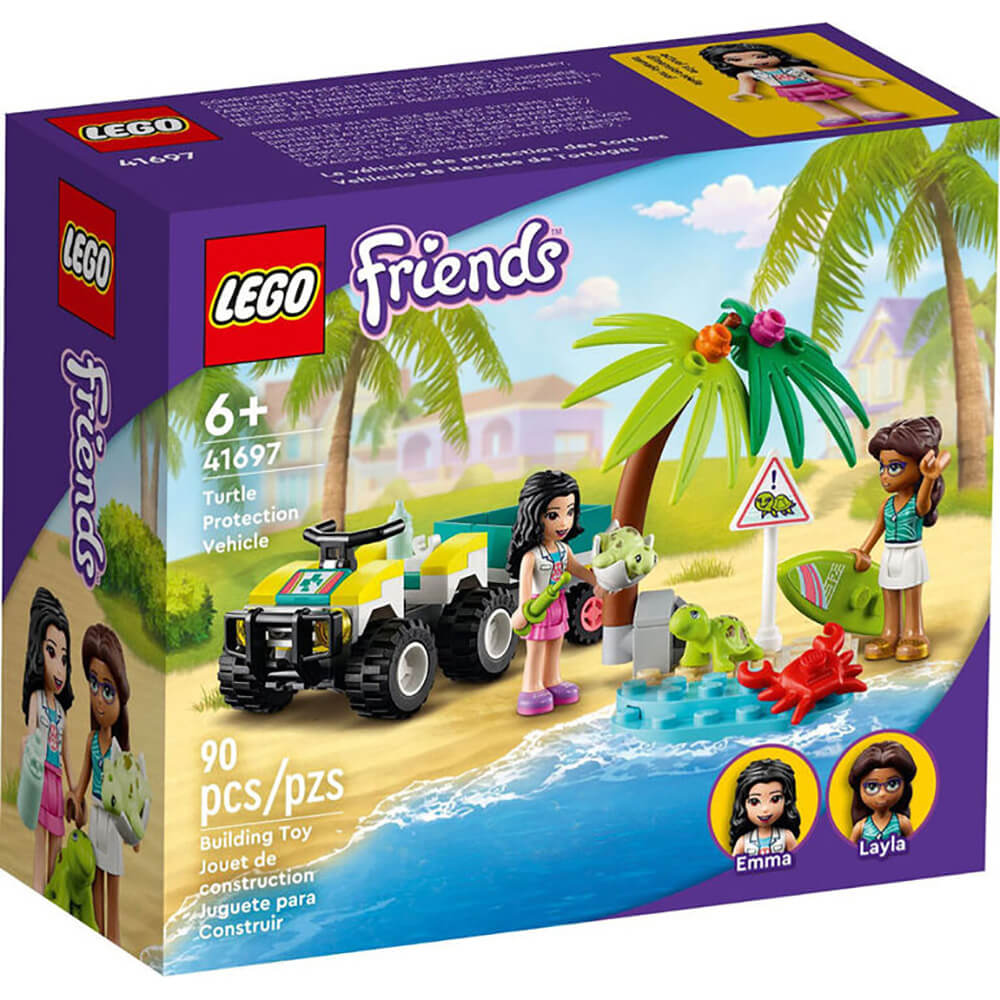 LEGO Friends Turtle Protection Vehicle 90 Piece Building Set (41697)