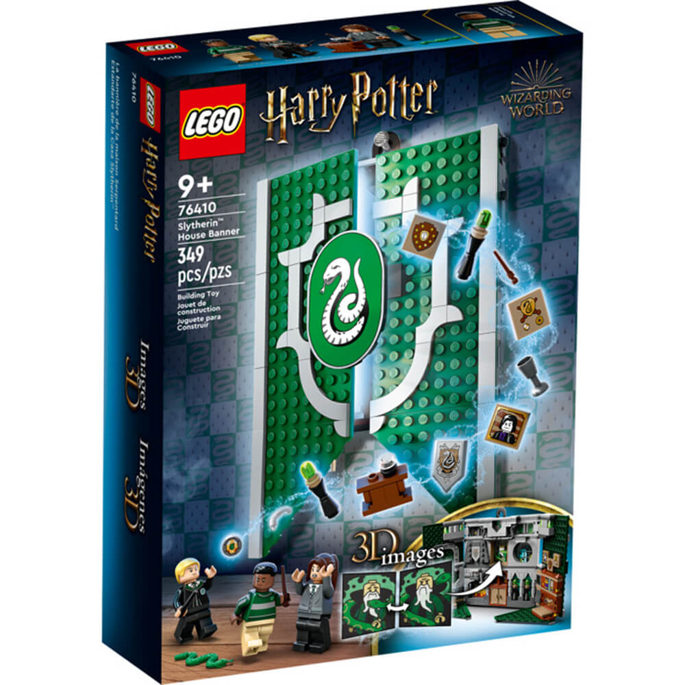 LEGO® Harry Potter™ Slytherin™ House Banner 349 Piece Building Set (76410)