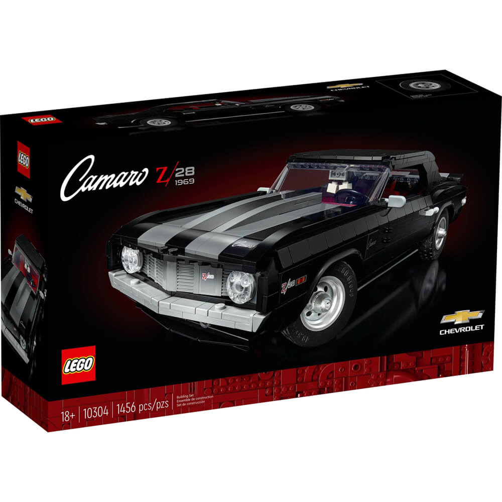 LEGO® Icons Chevrolet Chevrolet Camaro Z28 1456 Piece Building Kit (10304)