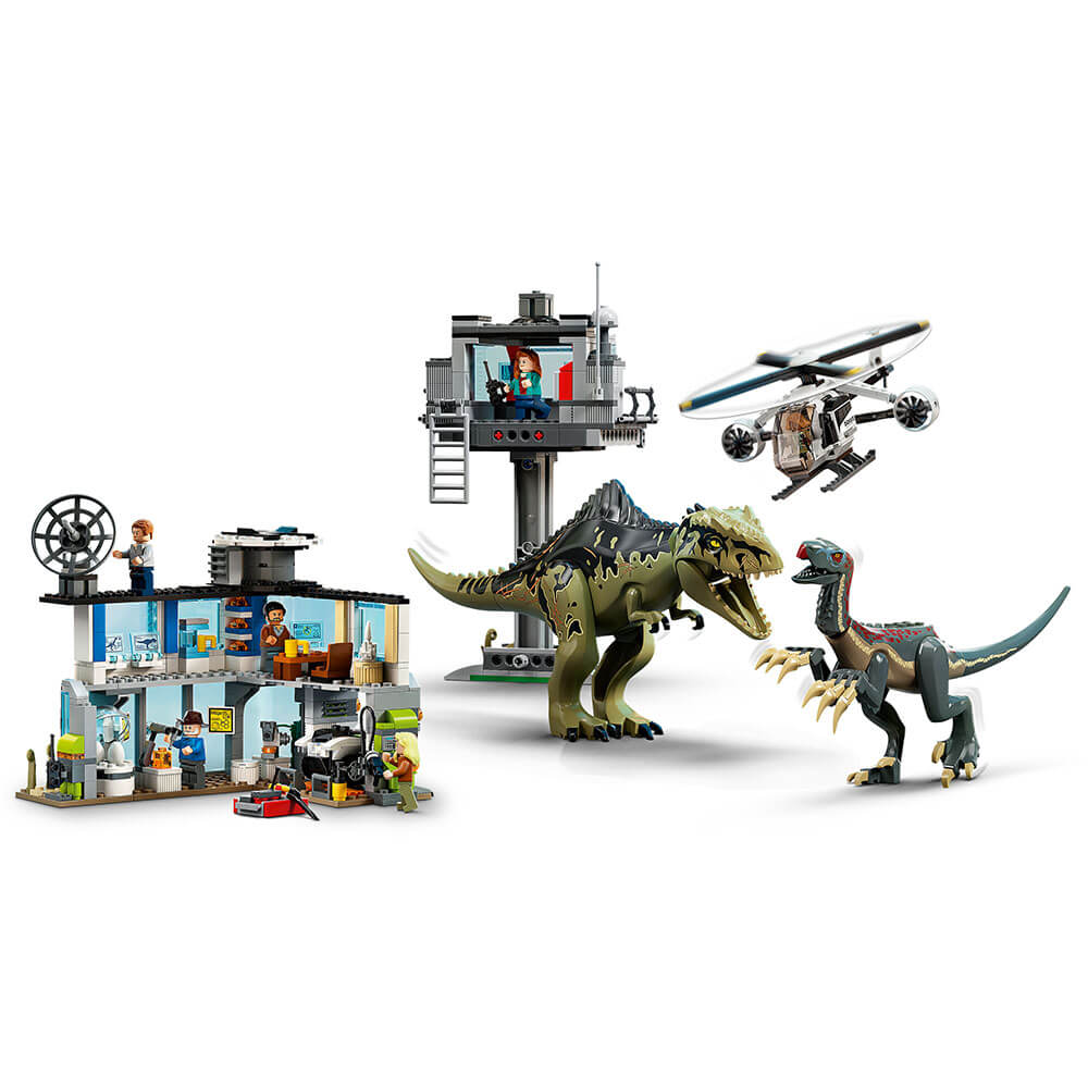 LEGO® Jurassic World Giganotosaurus & Therizinosaurus Attack 76949 (658 Pieces)