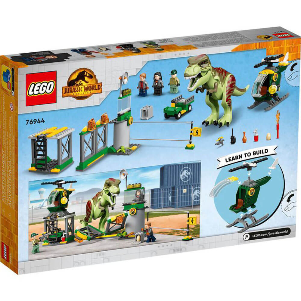 LEGO® Jurassic World T. rex Dinosaur Breakout 76944 Building Kit (140 Pieces)