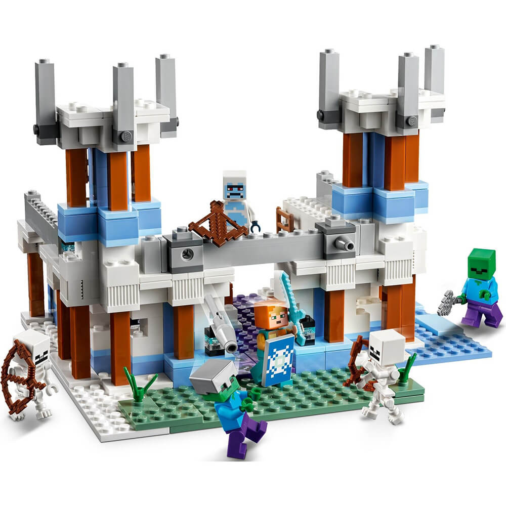 LEGO® Minecraft® The Ice Castle 21186 Building Kit (499 Pieces)