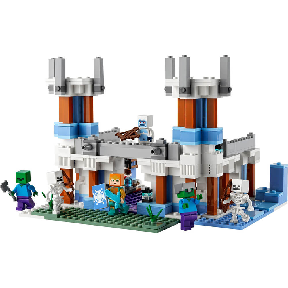 LEGO® Minecraft® The Ice Castle 21186 Building Kit (499 Pieces)