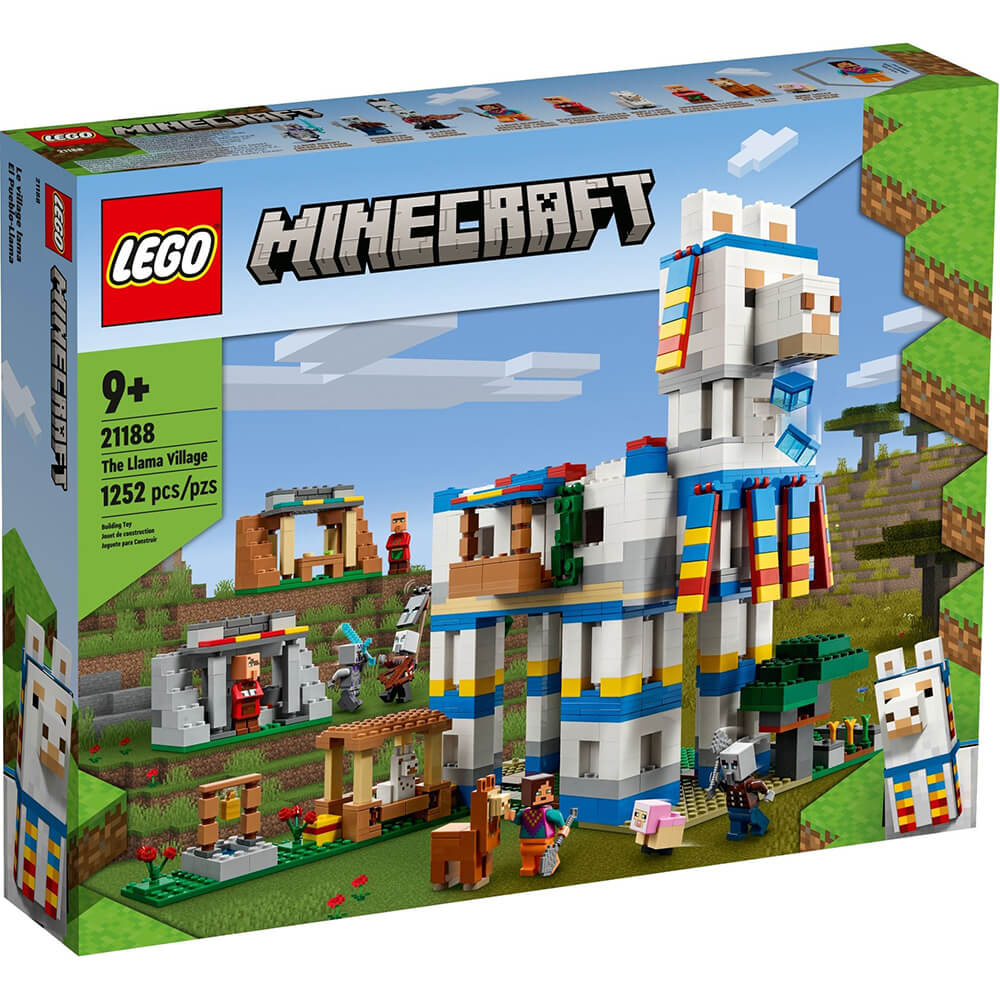 LEGO® Minecraft® The Llama Village 21188 Building Kit (1,252 Pieces)