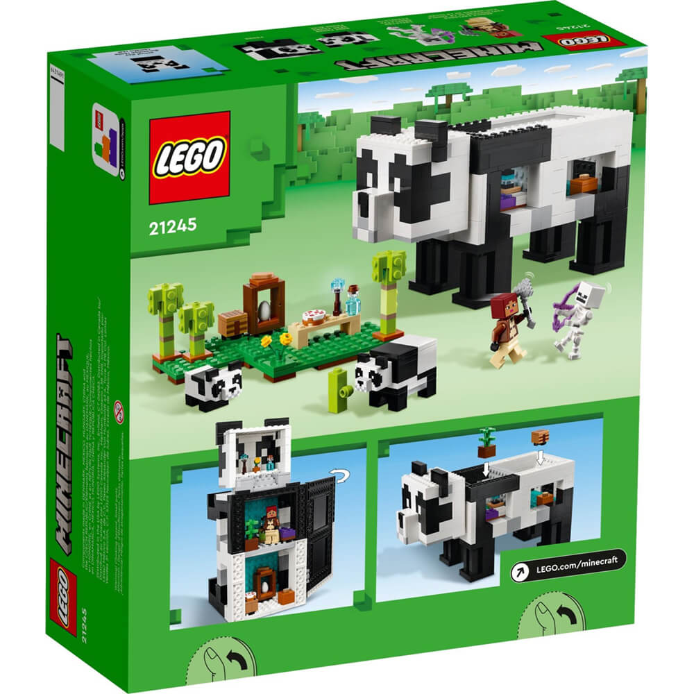 LEGO® Minecraft® The Panda Haven 553 Piece Building Kit (21245)