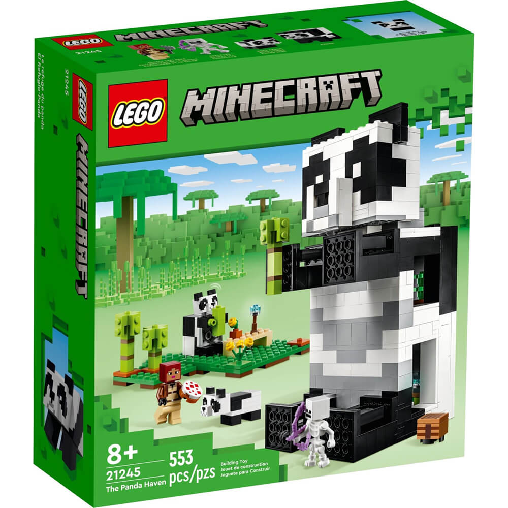 LEGO® Minecraft® The Panda Haven 553 Piece Building Kit (21245)