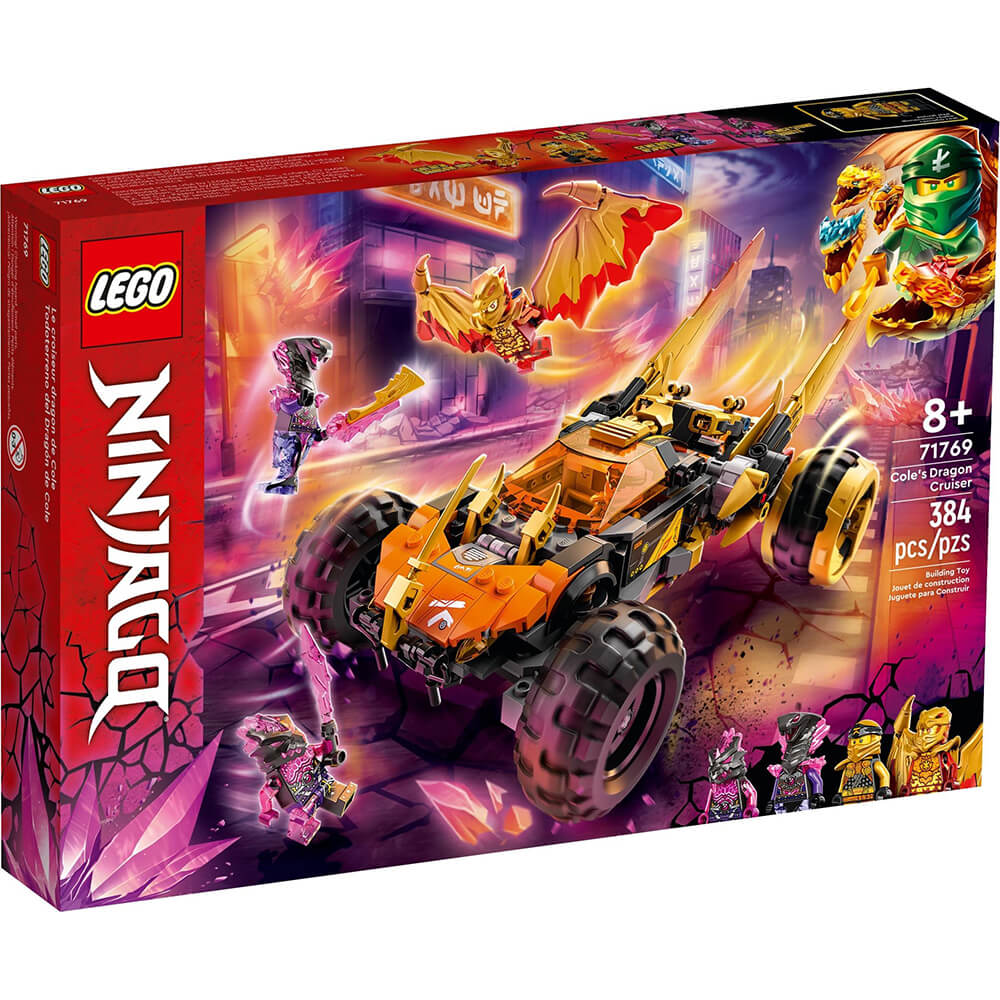 LEGO® NINJAGO® Cole’s Dragon Cruiser 71769 Building Kit (384 Pieces)