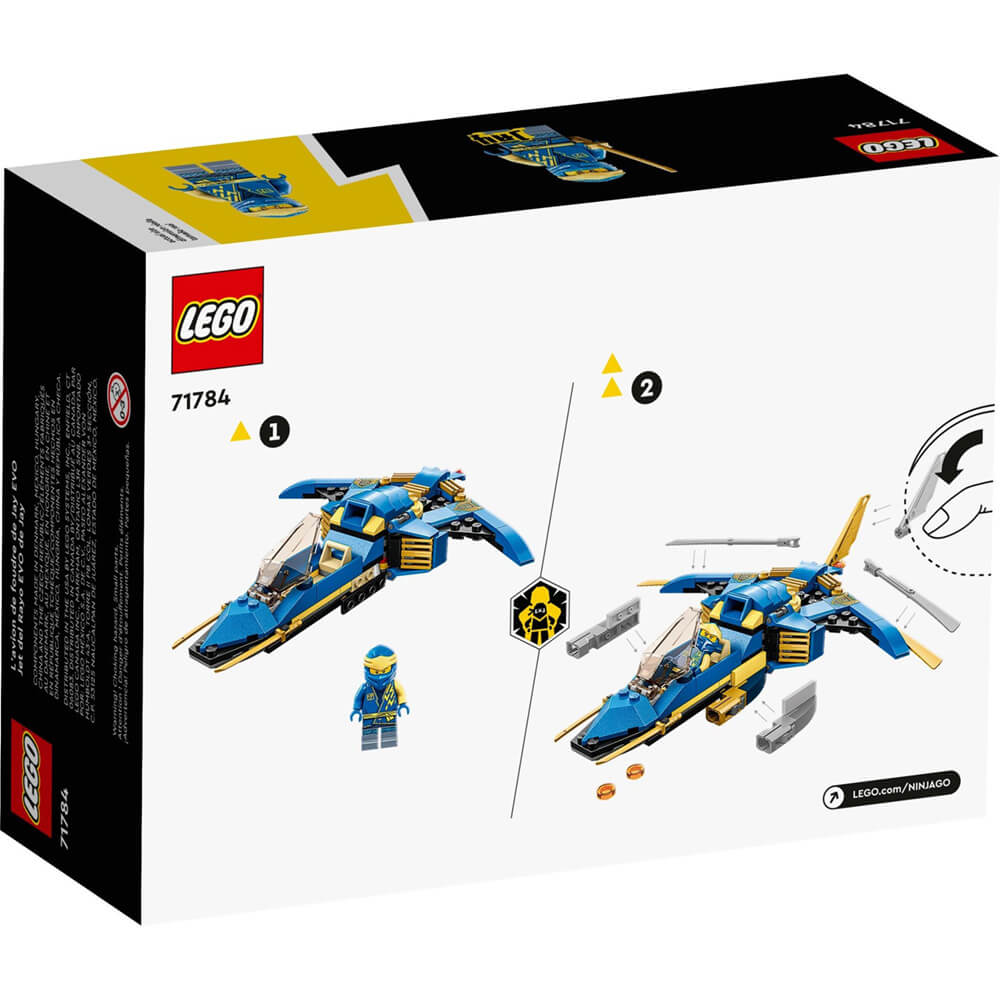 LEGO® Ninjago® Jay’s Lightning Jet EVO 146 Piece Building Kit (71784)