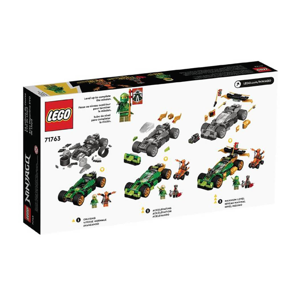 LEGO Ninjago Lloyd’s Race Car EVO 279 Piece Building Set (71763)