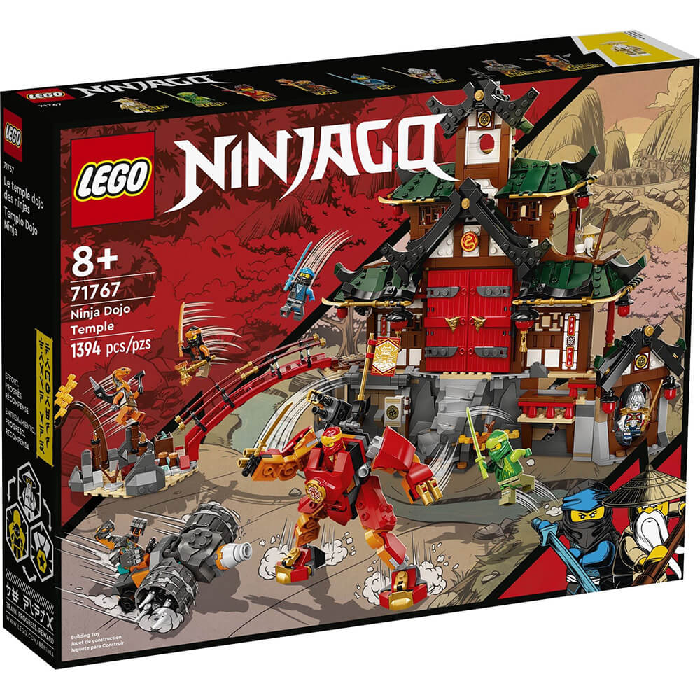 LEGO Ninjago Ninja Dojo Temple 1394 Piece Building Set (71767)