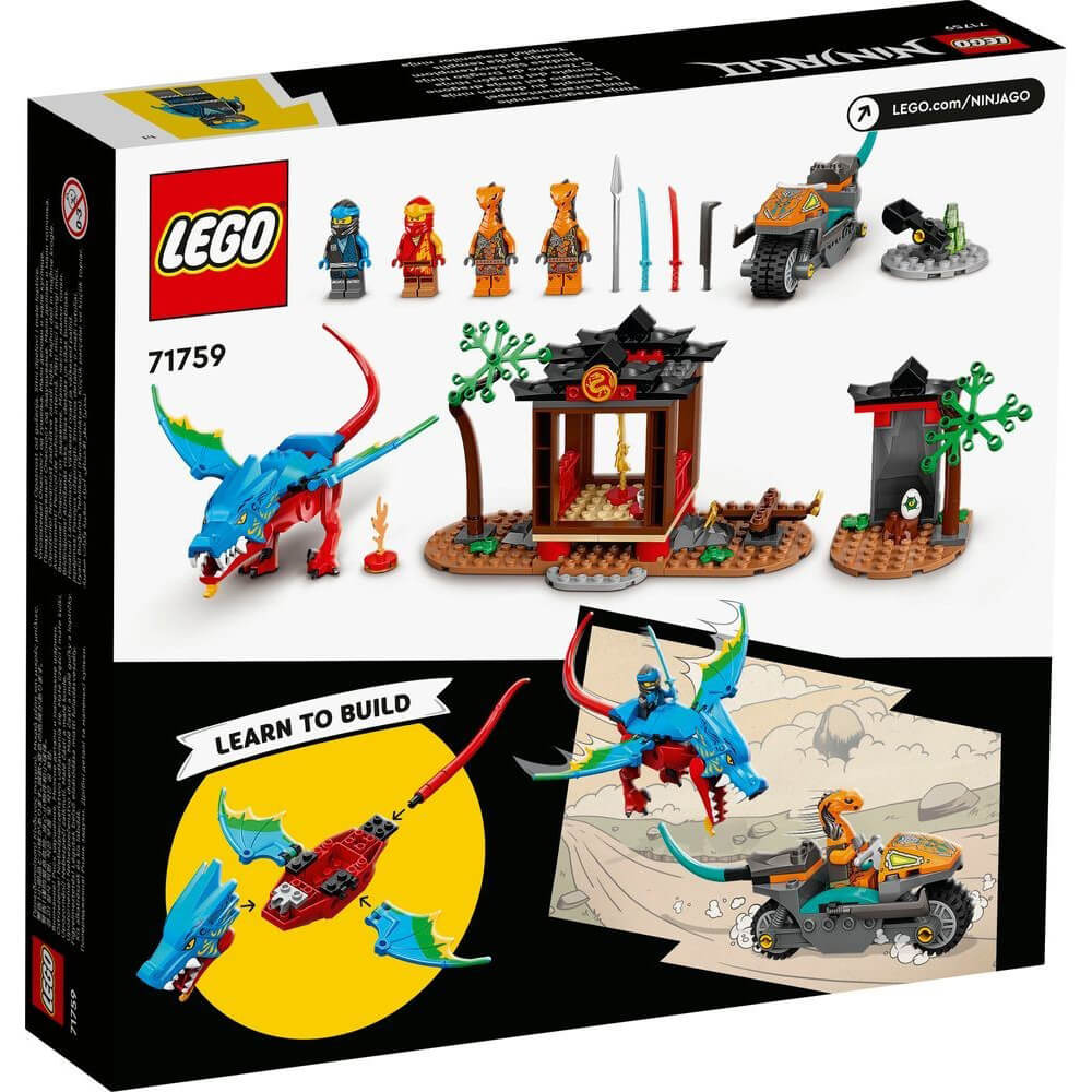 LEGO® NINJAGO® Ninja Dragon Temple 71759 Building Kit (161 Pieces)