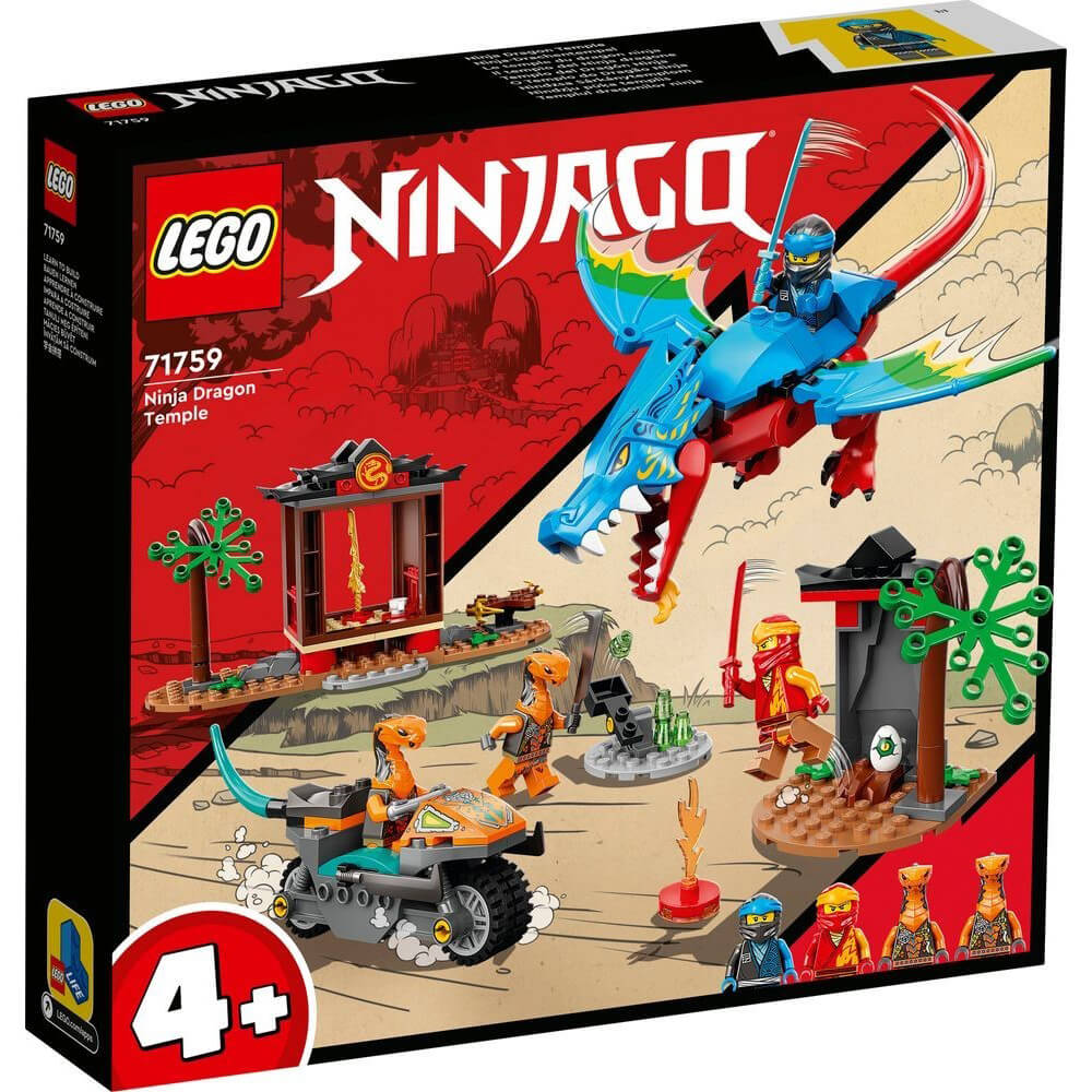 LEGO® NINJAGO® Ninja Dragon Temple 71759 Building Kit (161 Pieces)