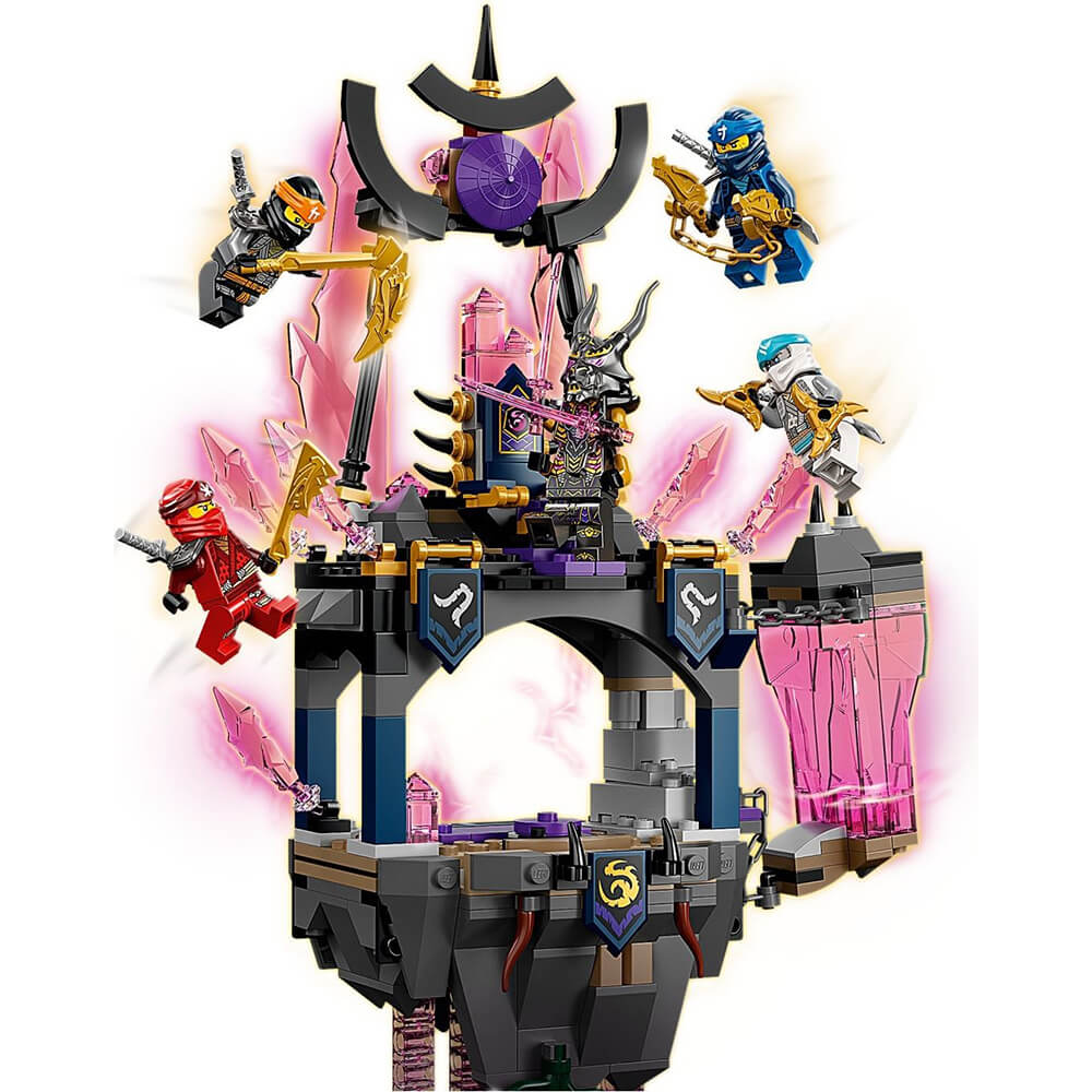 LEGO® NINJAGO® The Crystal King Temple 71771 Building Kit (703 Pieces)