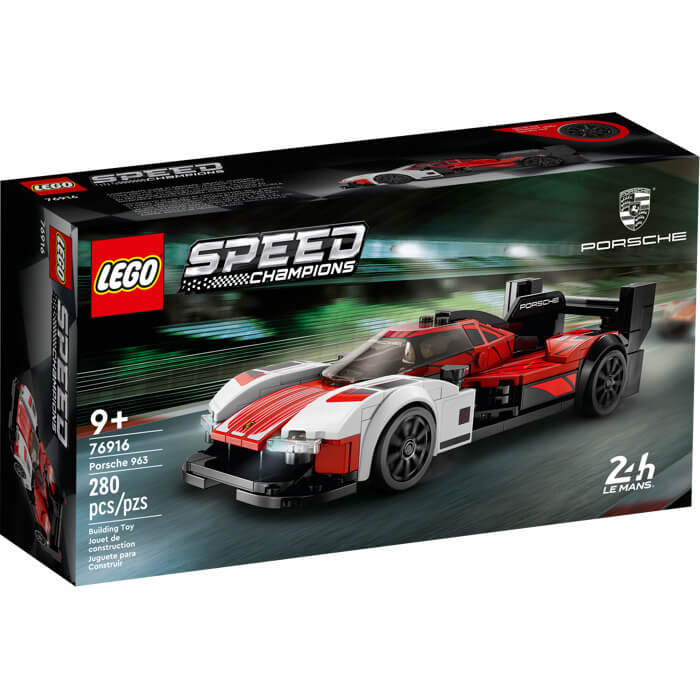 LEGO® Speed Champions Porsche 963 280 Piece Building Set (76916)