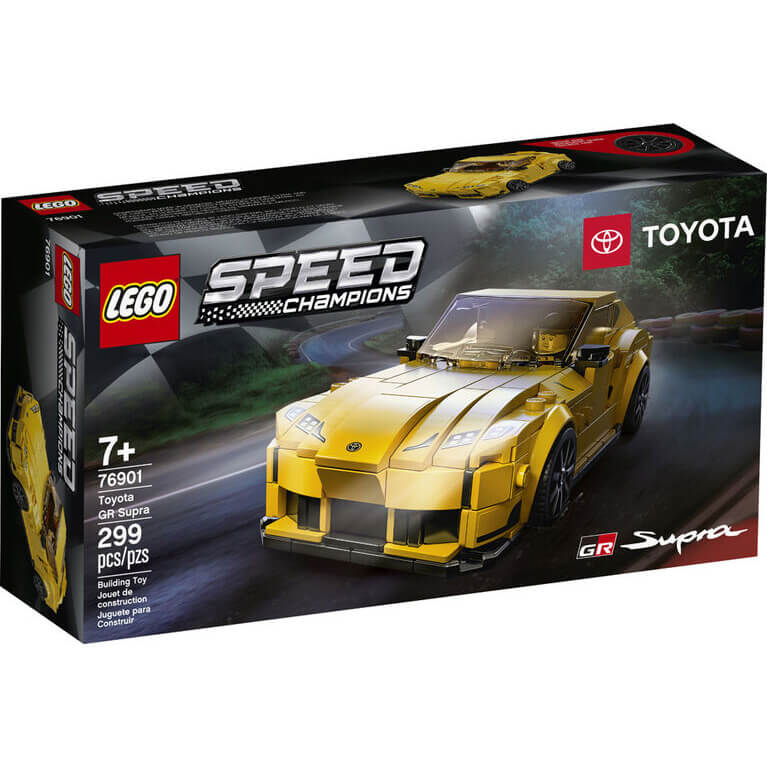 LEGO Speed Champions Toyota GR Supra 299 Piece Building Set (76901)