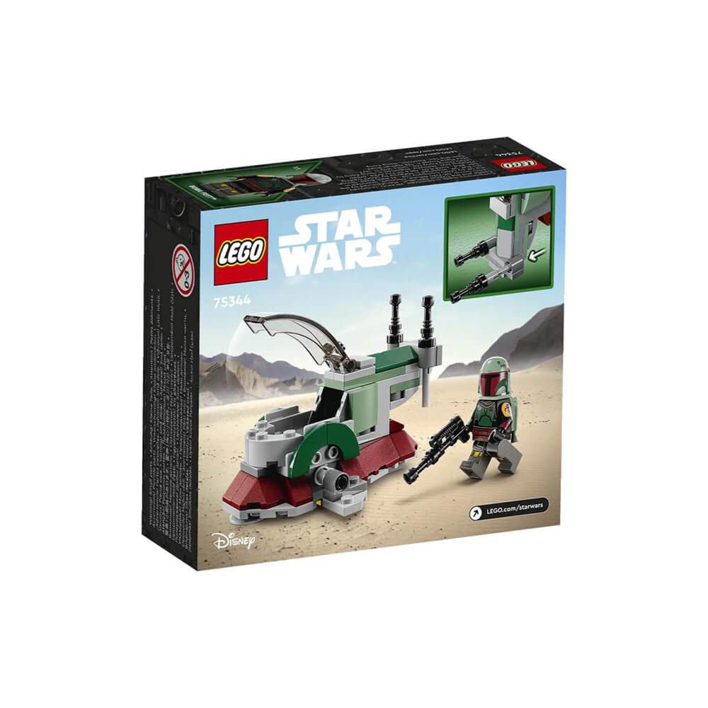 LEGO® Star Wars™ Boba Fett's Starship™ Microfighter 85 Piece Building Kit (75344)