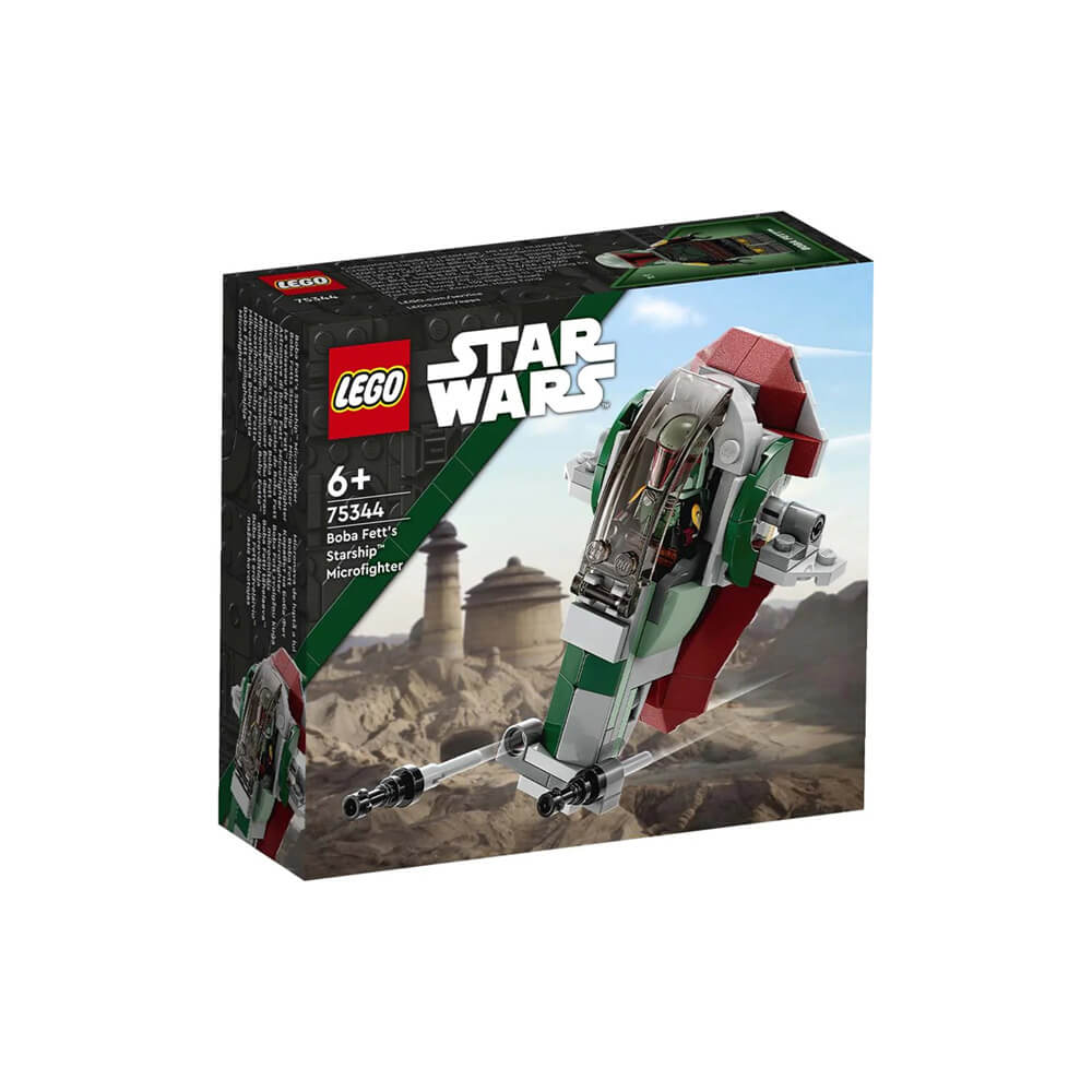 LEGO® Star Wars™ Boba Fett's Starship™ Microfighter 85 Piece Building Kit (75344)