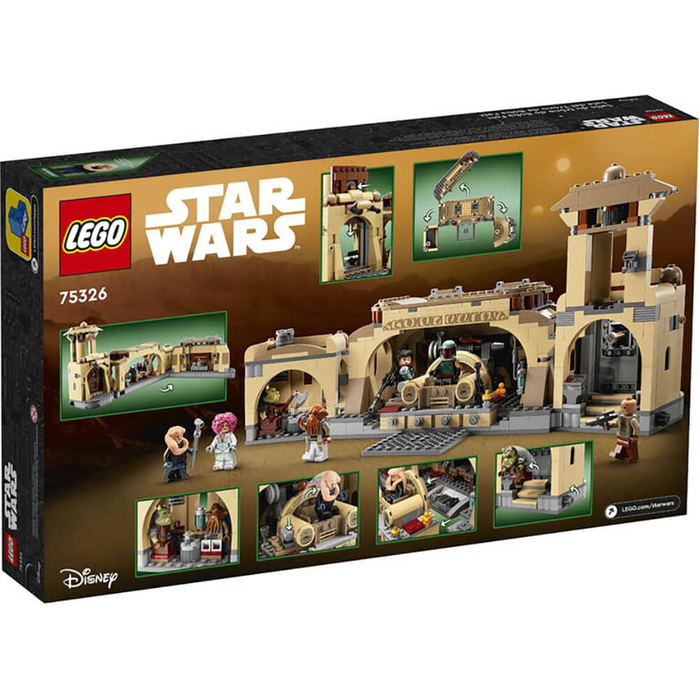 LEGO Star Wars Boba Fett's Throne Room 732 Piece Building Set (75326)