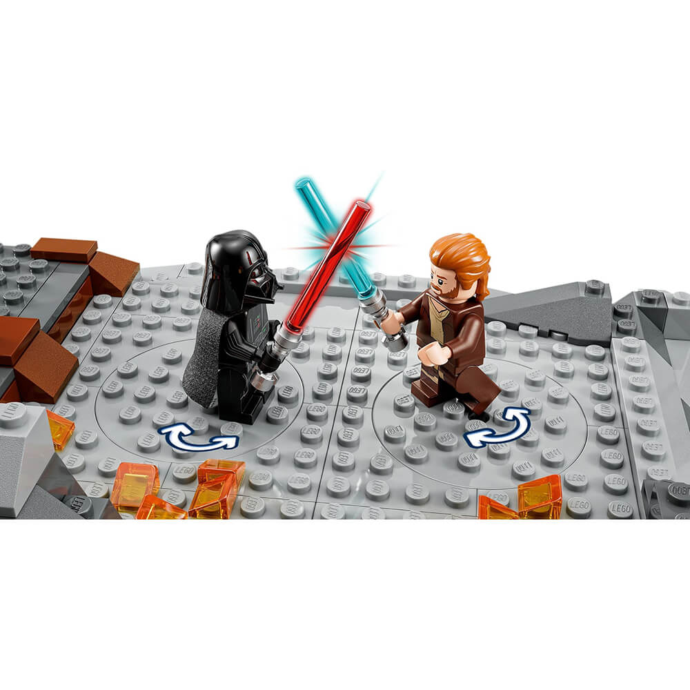 LEGO® Star Wars™ Obi-Wan Kenobi™ vs. Darth Vader™ 75334 Building Kit (408 Pieces)