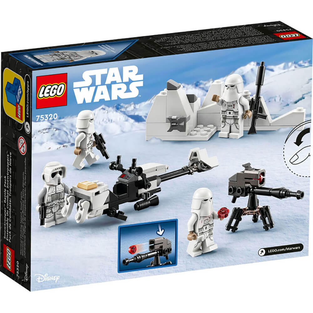 LEGO Star Wars Snowtrooper Battle Pack 105 Piece Building Set (75320)