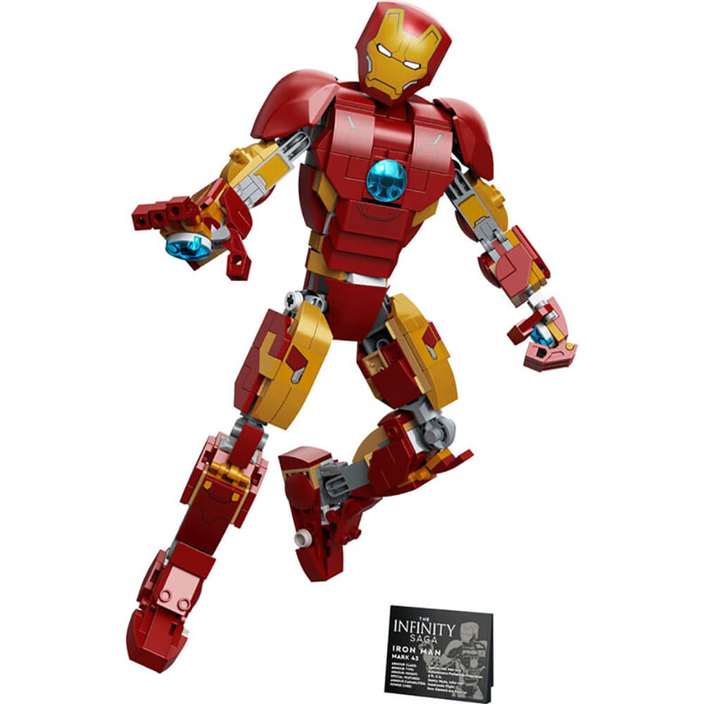 LEGO Super Heroes Marvel Iron Man Figure 381 Piece Building Set (76206)