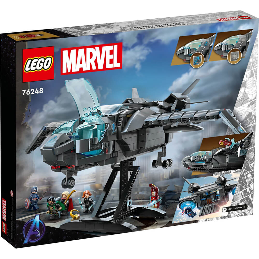 LEGO® Super Heroes Marvel The Avengers Quinjet 795 Piece Building Kit (76248)