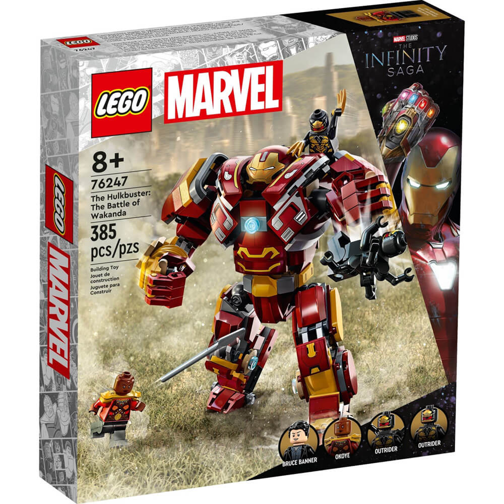 LEGO® Super Heroes Marvel The Hulkbuster: The Battle of Wakanda 385 Piece Building Kit (76247)