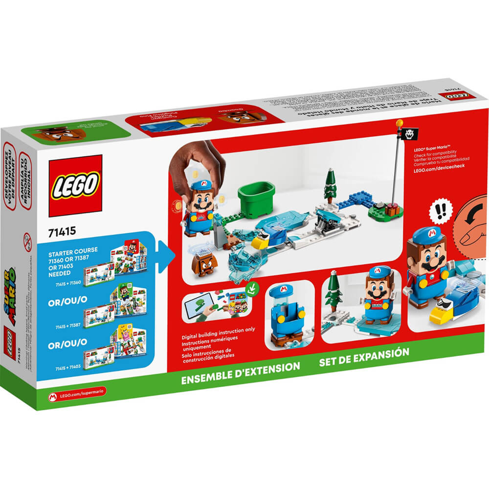 LEGO® Super Mario™ Ice Mario Suit and Frozen World Expansion Set 105 Piece Building Kit (71415)