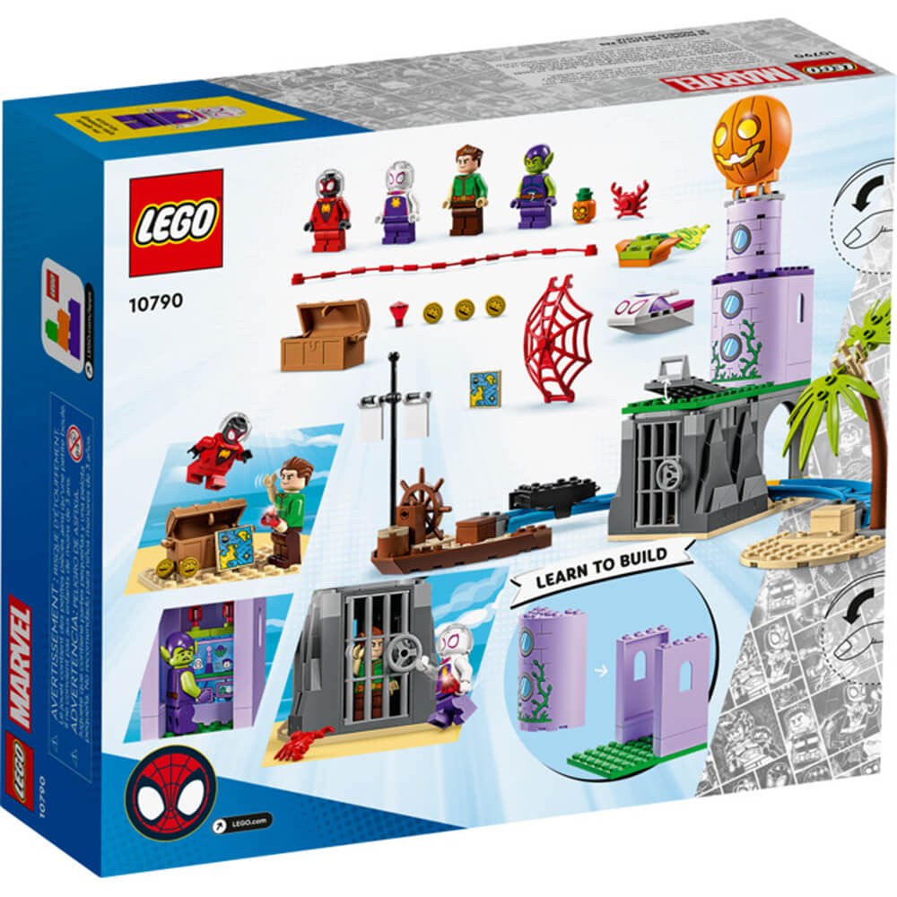 LEGO® Team Spidey at Green Goblin's Lighthouse 149 Piece Building Set (10790)