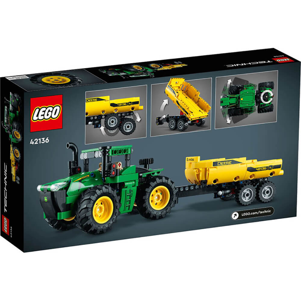 LEGO Technic John Deere 9620R 4WD Tractor 390 Piece Building Set (42136)