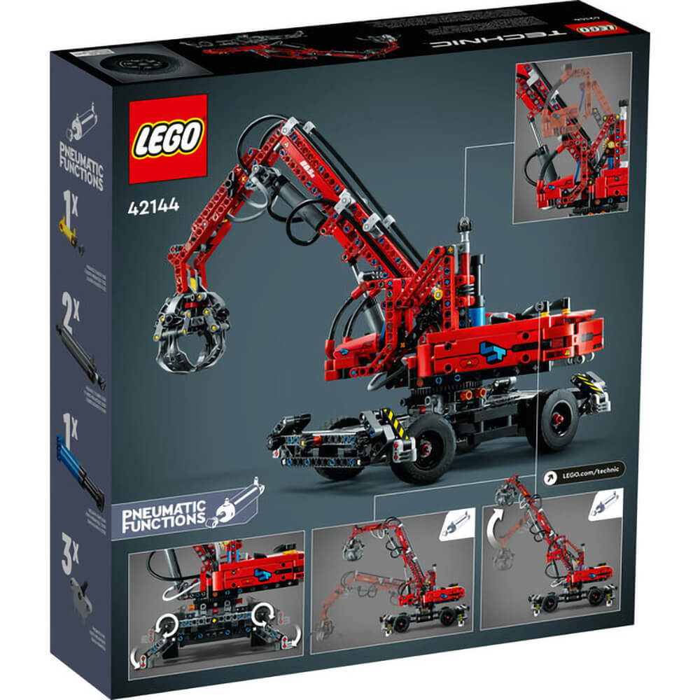 LEGO® Technic™ Material Handler 42144 Crane Model Building Kit (835 Pieces)