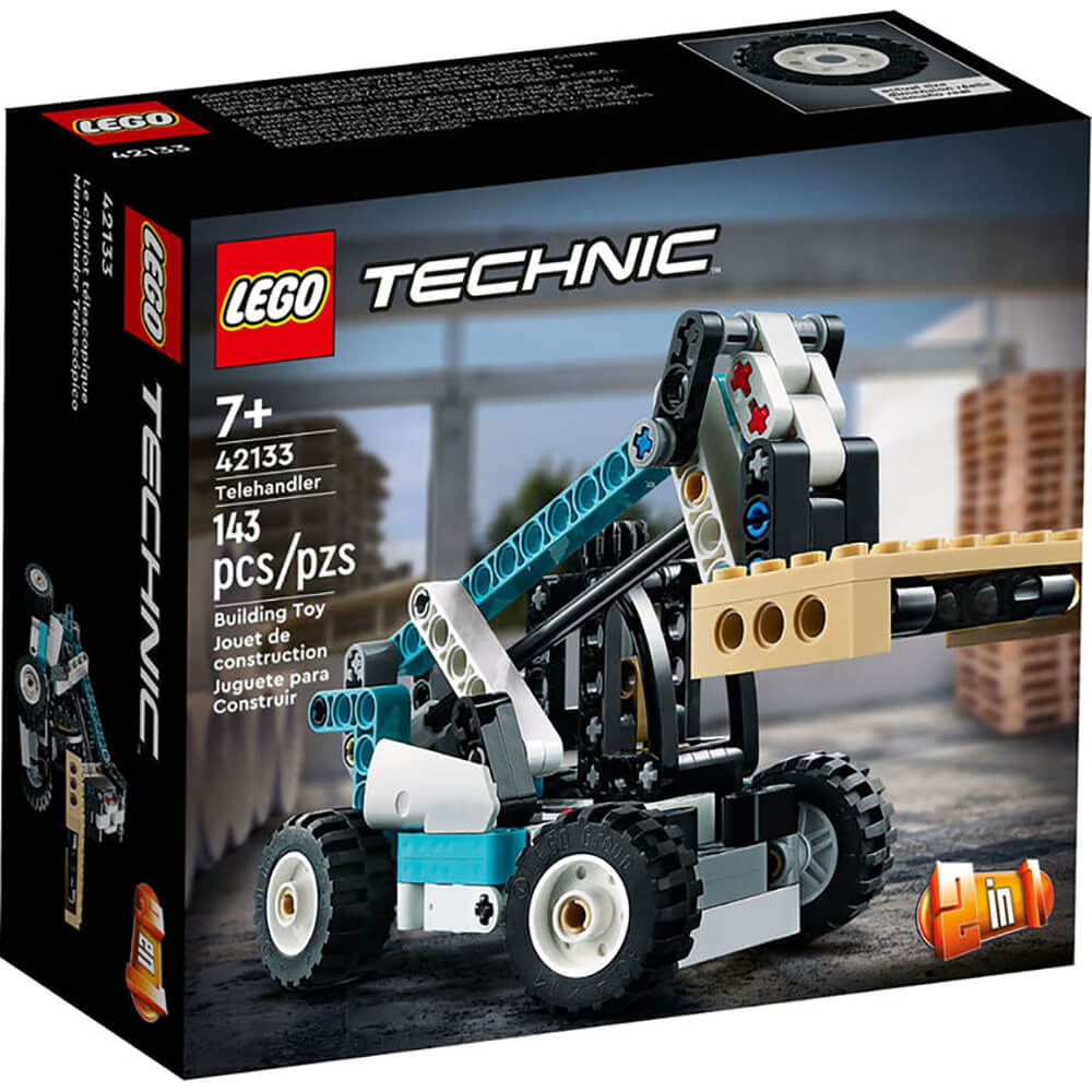 LEGO Technic Telehandler 143 Piece Building Set (42133)