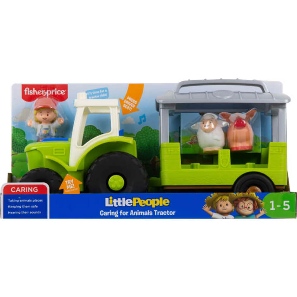 Little People Caring for Animals Tractor Playset